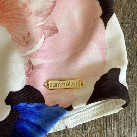 Sunseeker Australia | Plunging Floral One  Piece - Picture 3 of 13